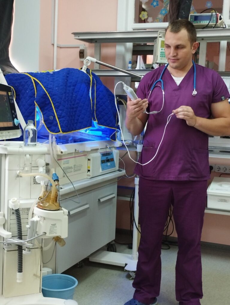 Pulsoximeter für ukrainische Kliniken 