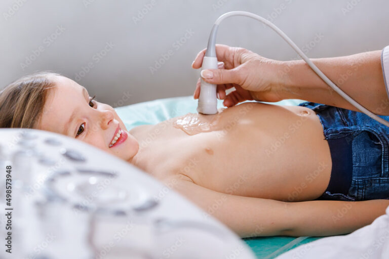 Ultraschallgerät für herzkranke Kinder